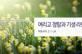 2018-06-03 여리고 정탐과 기생 라합