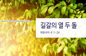 2018-06-17 길갈의 열 두 돌