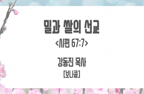 2021-04-21 밀과 쌀의 선교 (강동진 목사)