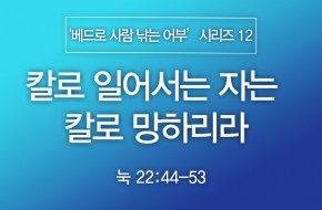 2024-06-23 칼로 일어서는 자는 칼로 망하리라