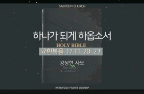 2025-05-14 하나가 되게 하옵소서 (강정현 사모)