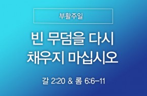 2026-04-05 빈 무덤을 다시 채우지 마십시오